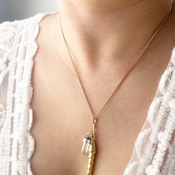 Solid Yellow Gold 18K Charm clip for Add on charms, Charm enhancer, genuine gold - Picture 6 of 6